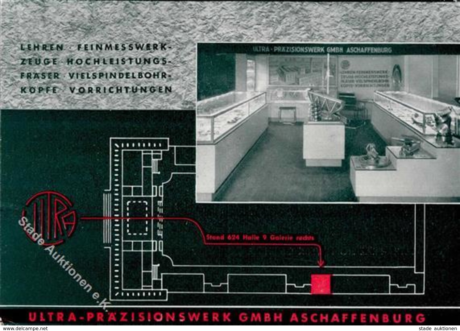 Werbung Aschaffenburg (8750) Ultra Präzisinswerk Werbe AK I-II Publicite - Advertising