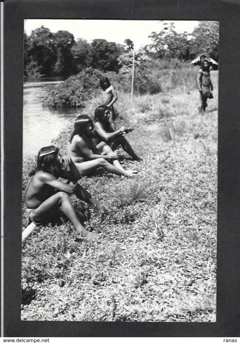 CPA Guyane Circulé Carte Photo RPPC Indien - Other & Unclassified