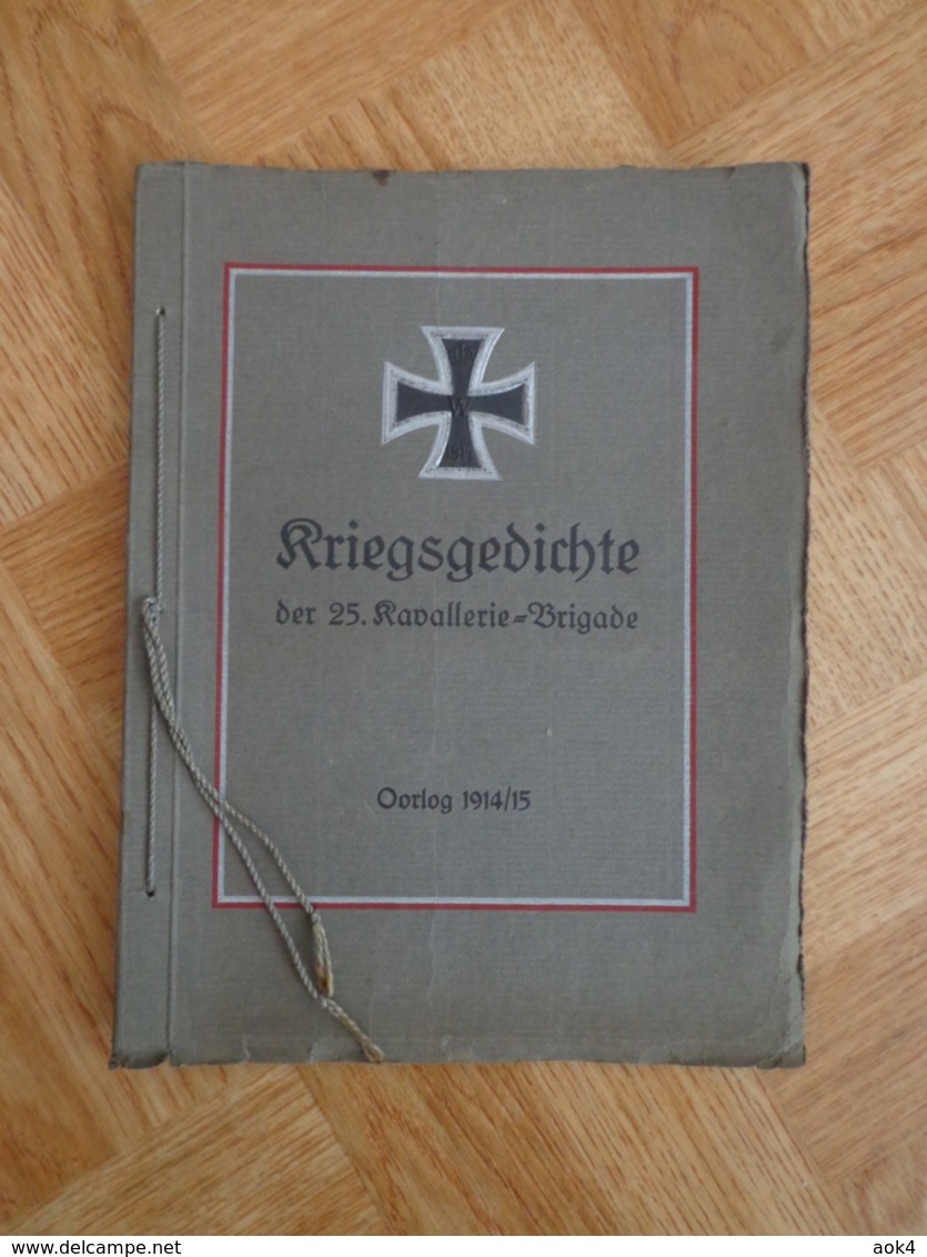 BEVERLOO Brochure Leopoldsburg Limburg 1914 1915 Duitse Bezetting Beverlo Dragoner Hessen 25 Kavallerie Brigade - Guerre 1914-18