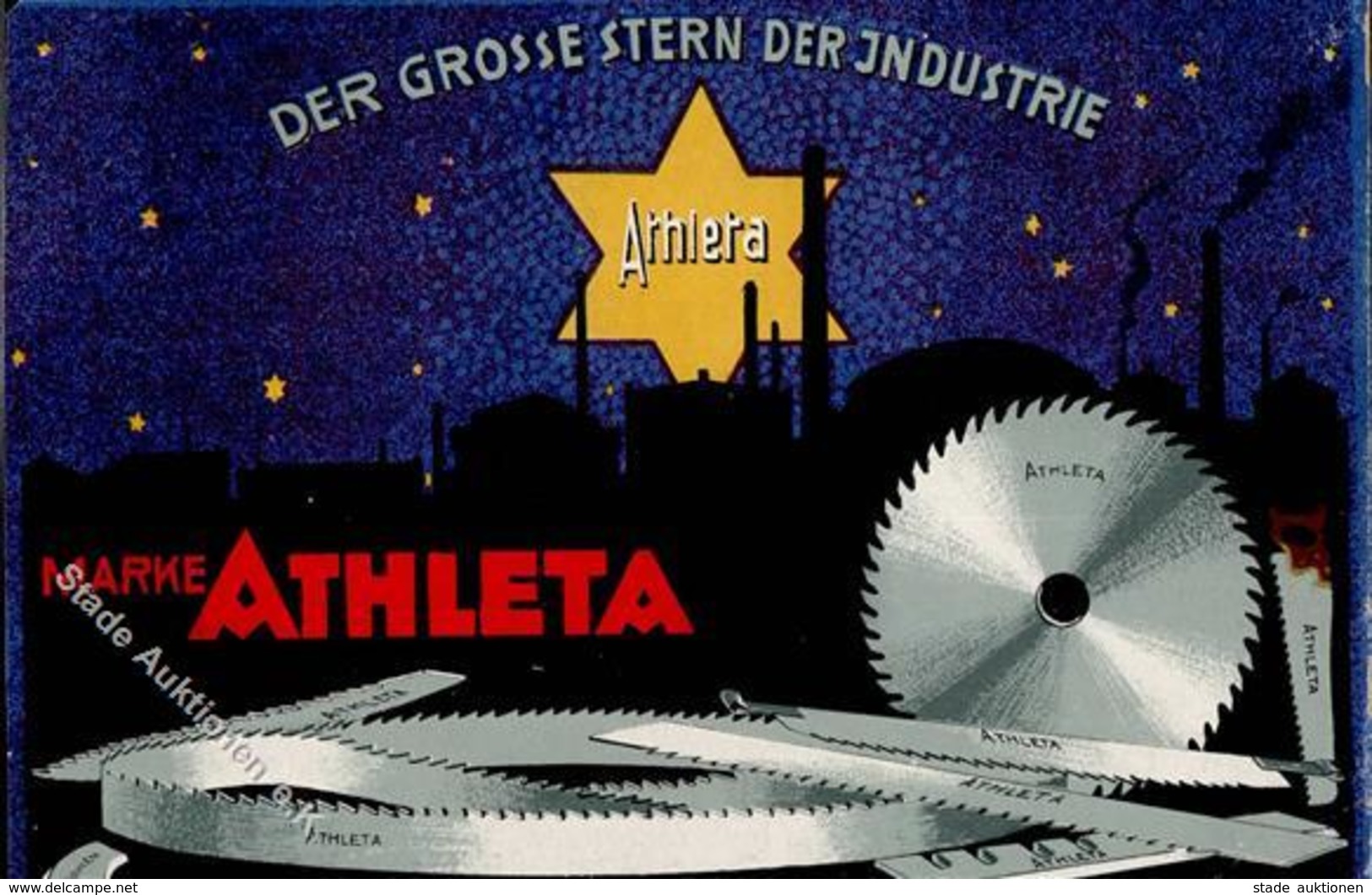 Werbung Remscheid (5630) Sägen Athleta Werbe AK I-II Publicite - Werbepostkarten