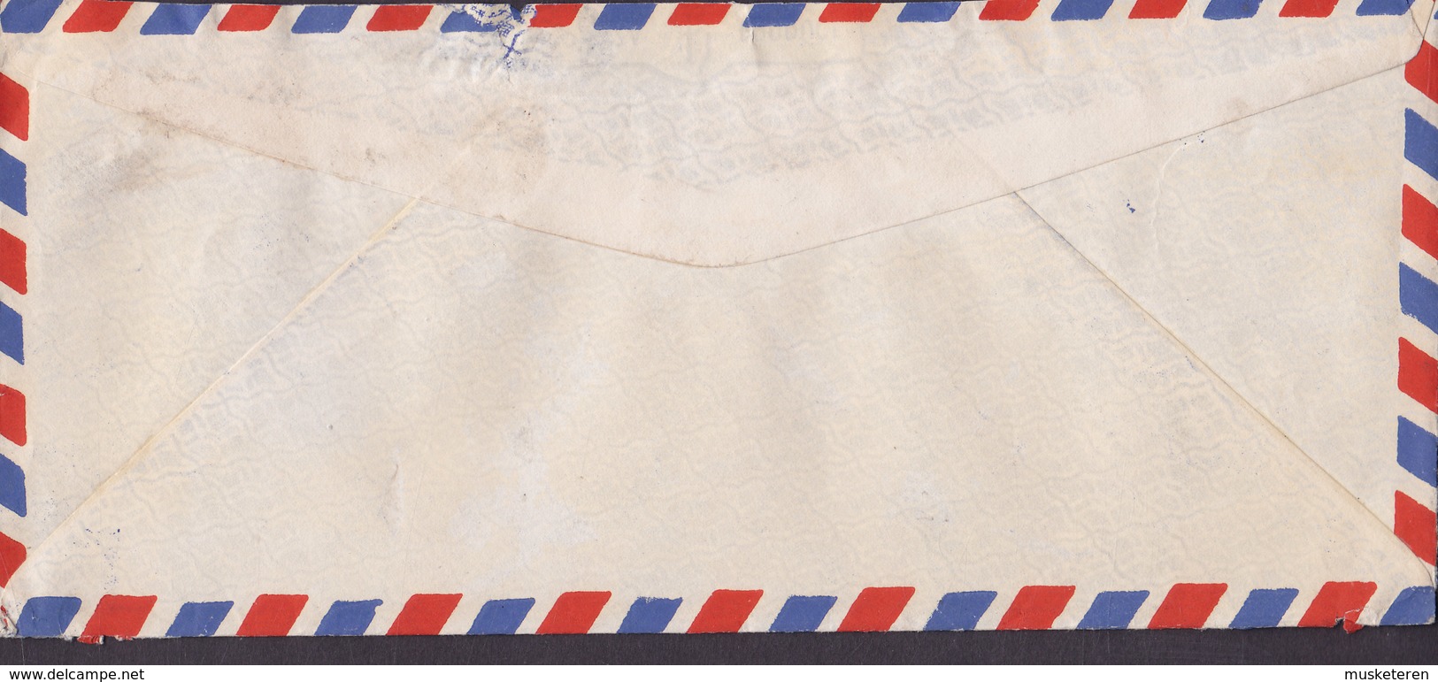 India Air Mail Par Avion P.N.BANK, Kashmiri Gate Boxed Registered G.P.O. DELHI 1962 Cover Brief DEUTSCHE BANK 4-Stripe - Briefe U. Dokumente