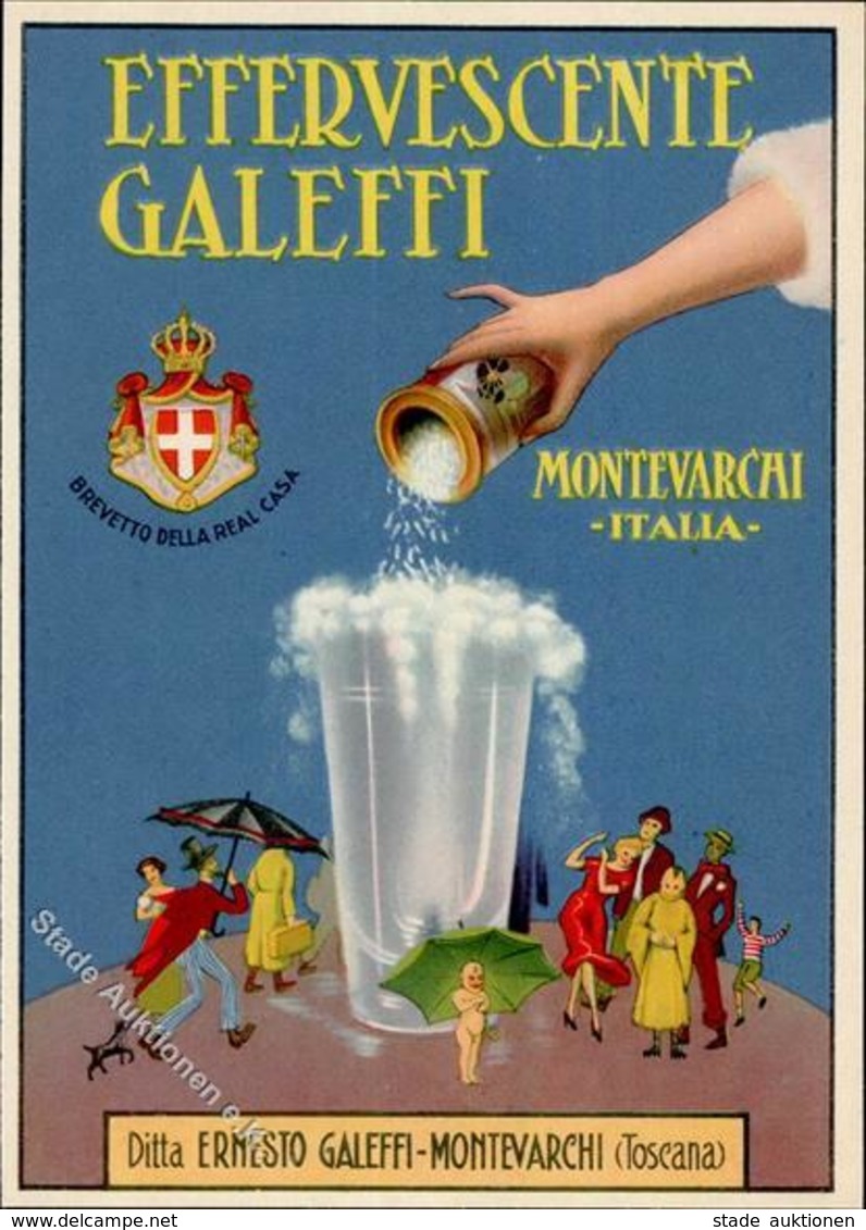 Getränk Alkoholfrei Italien Effervescente Galeffi I-II - Advertising