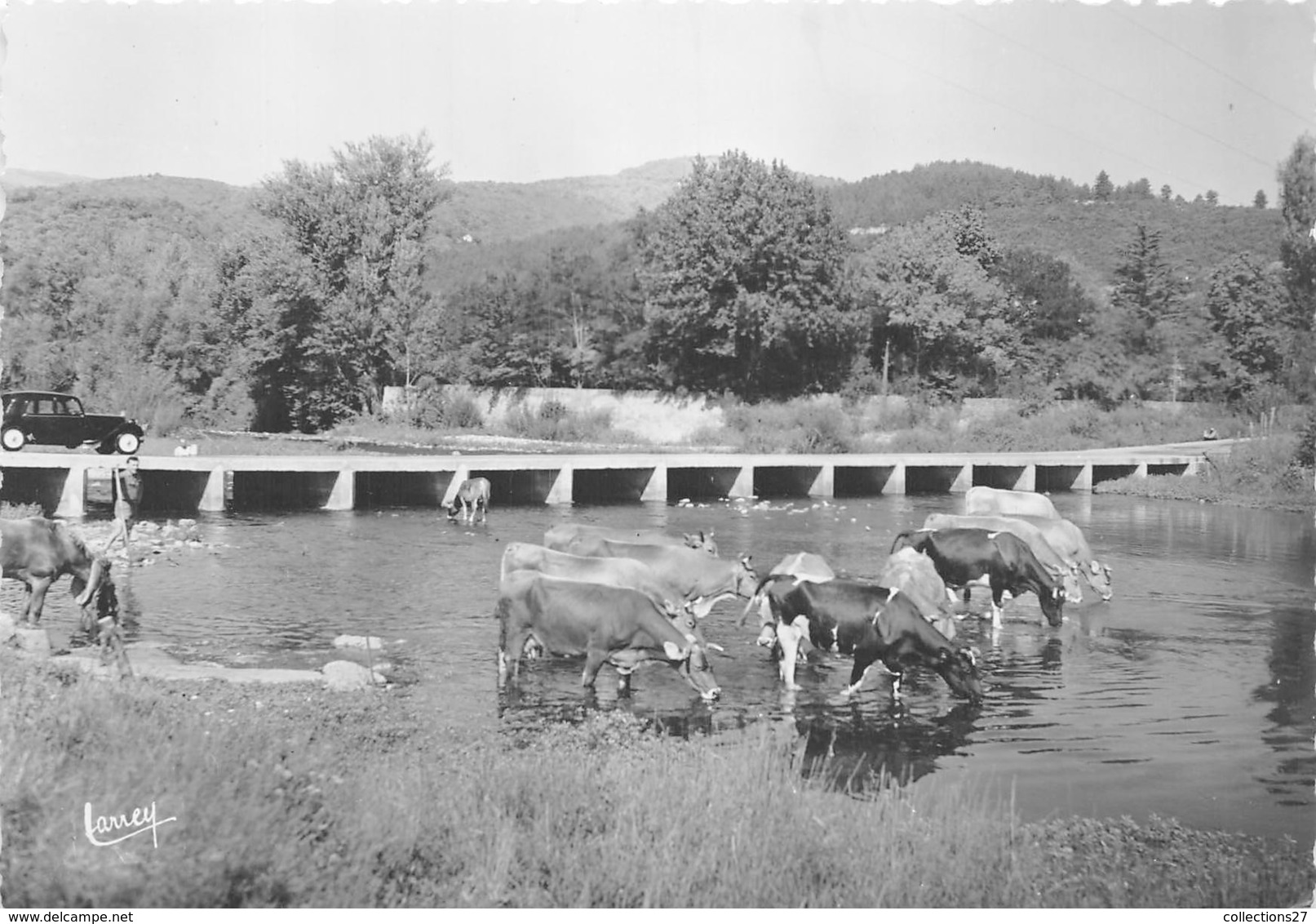 34-ENVIRONS DE LAMALOU-LES-BAINS- LES BORDS DE L'ORB A LA VERNIERE - Lamalou Les Bains