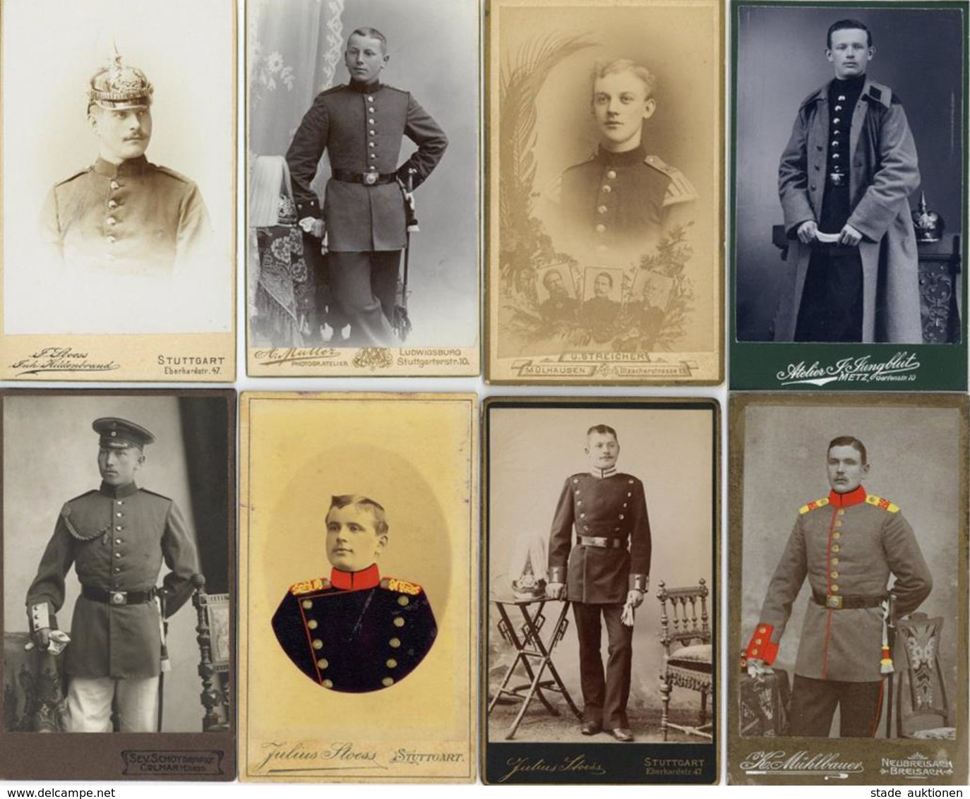 CDV WK I Partie Mit Circa 40  Fotos I-II - Sonstige & Ohne Zuordnung