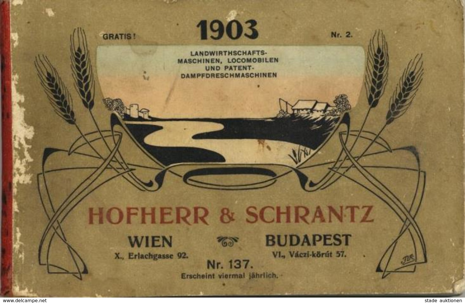 Landwirtschaft Buch Katalog Landwirtschafts Maschinen 1903 Hofherr & Schrantz 160 Seiten Sehr Viele Abbildungen II (flec - Exhibitions