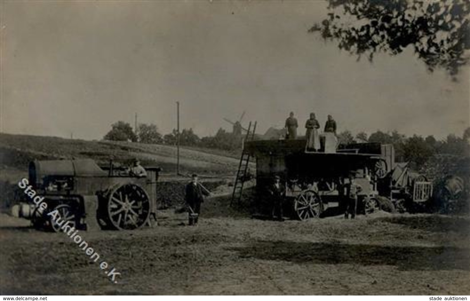 Landwirtschaft Maschine Foto AK I-II Paysans - Exhibitions