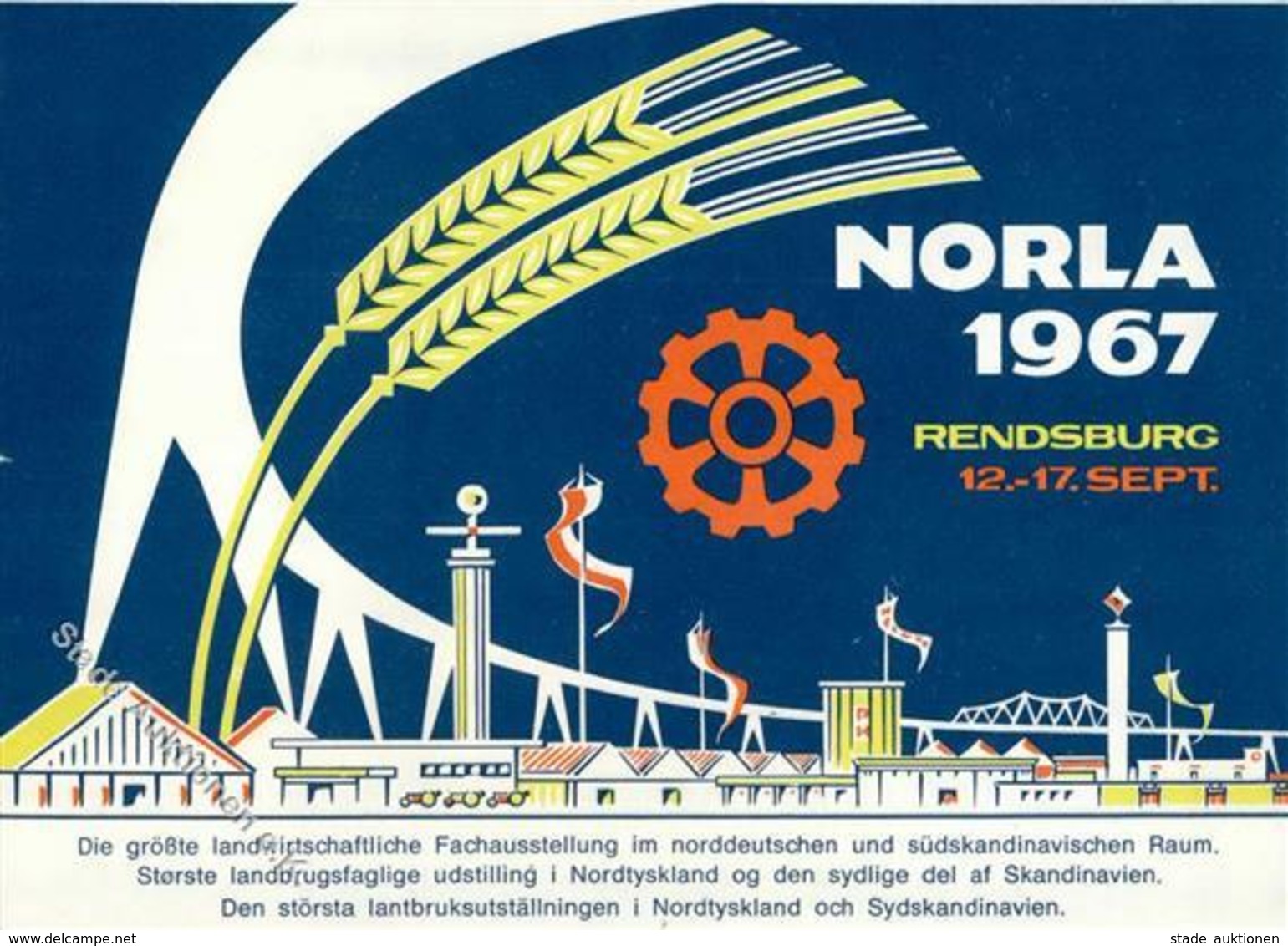 Ausstellung Rendsburg (2370) Norla Landwirtschaftliche Fachausstellung I-II Expo - Ausstellungen