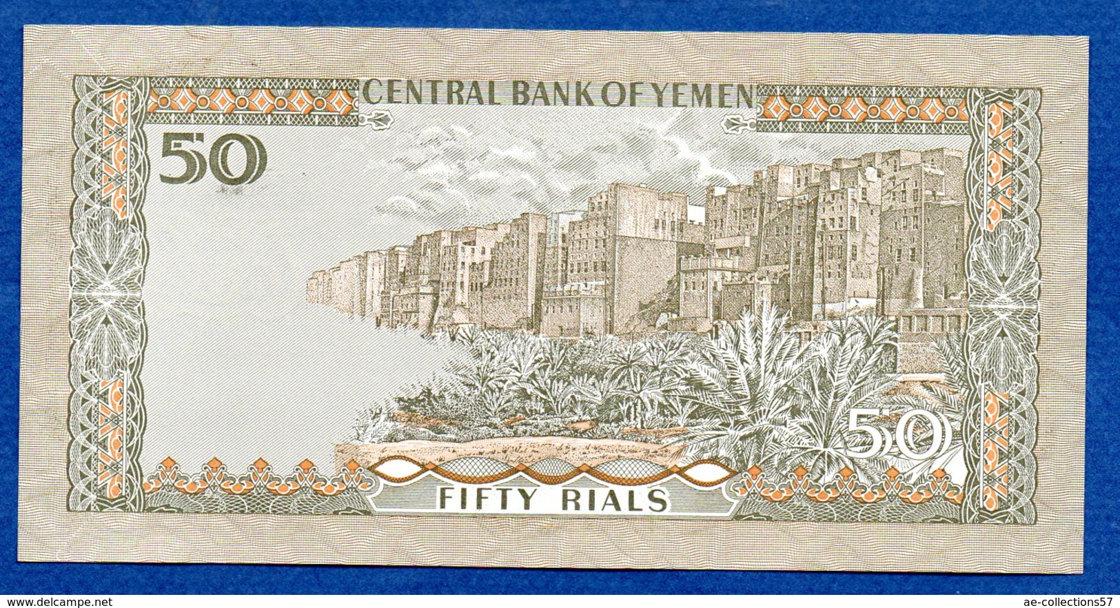 Yemen  -  50 Rials  -  Pick # 27 -  - état  SPL - Yémen