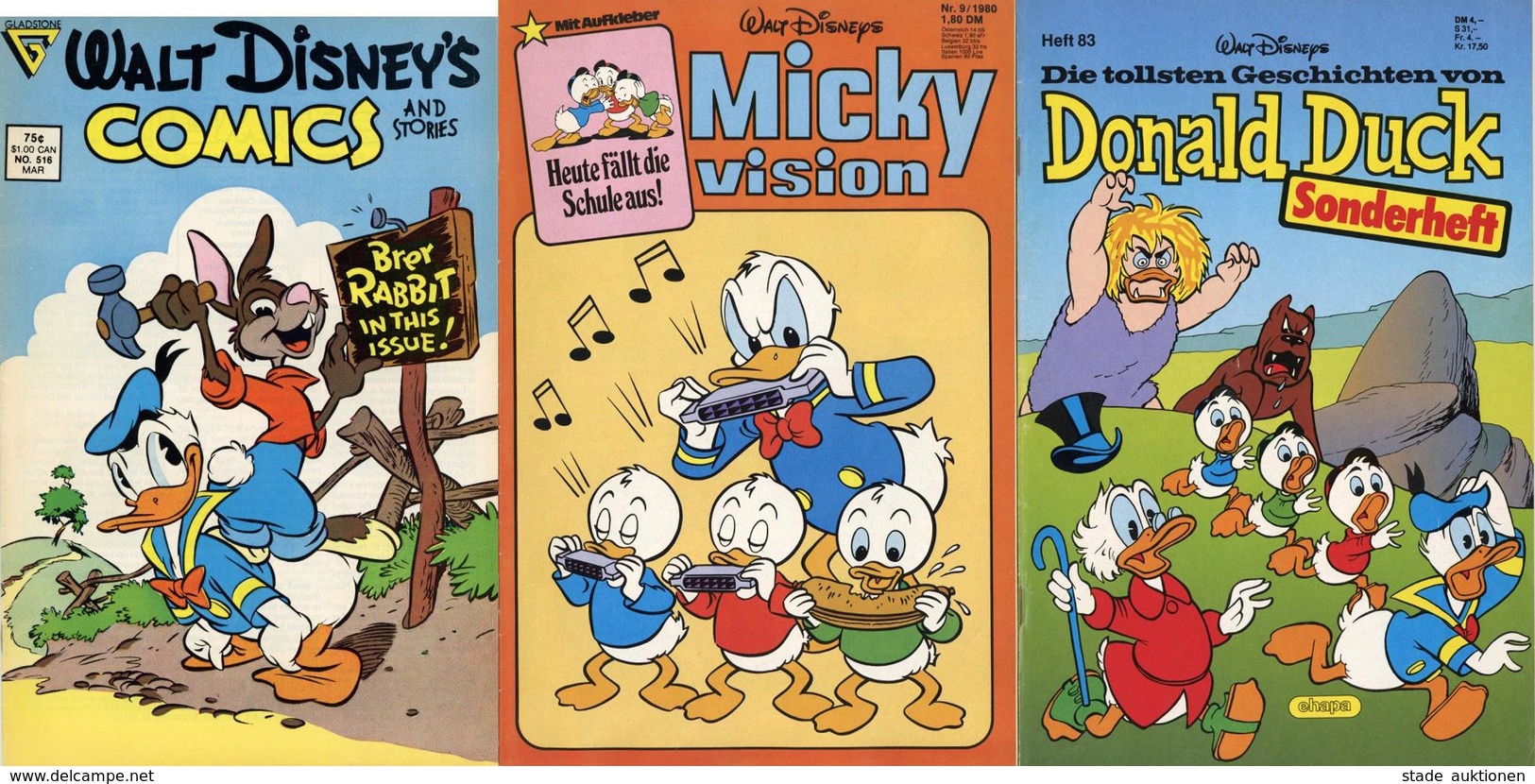 Walt Disney Micky Maus Lot Mit 42 Heften 80'er Jahre Dabei 5 Engl. Ausgaben II - Sonstige & Ohne Zuordnung