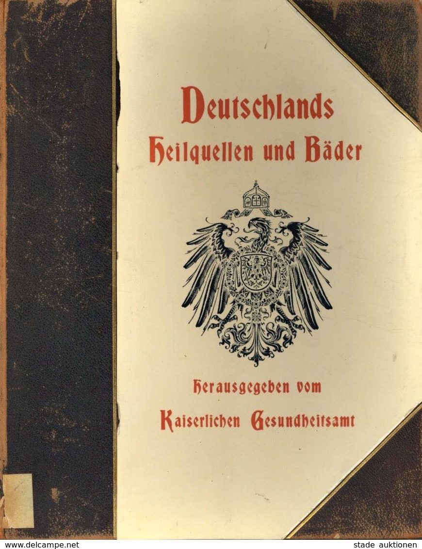 Buch Deutschlands Heilquellen Und Bäder Hrsg. Kaiserliches Gesundheits Amt 1900 Verlag Oswald Seehagen 400 Seiten Sehr V - Contes, Fables & Légendes