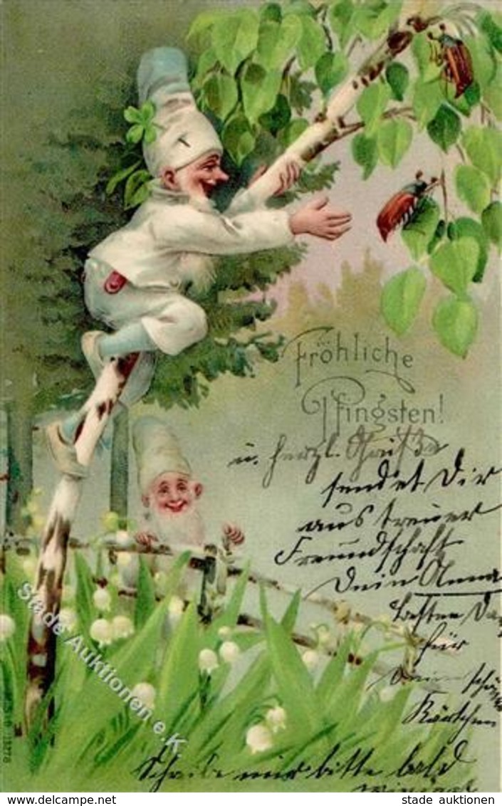 Zwerg Maikäfer Pfingsten 1903 I-II Hanneton Lutin - Märchen, Sagen & Legenden