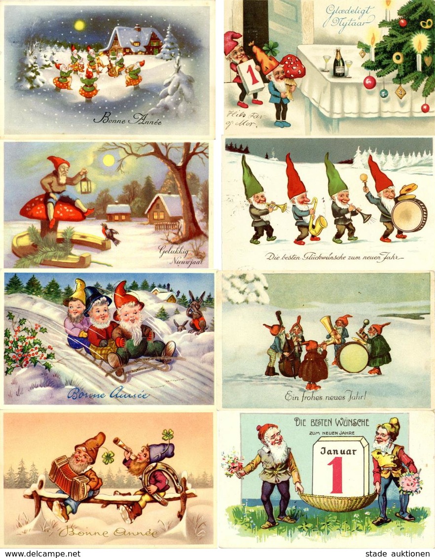 ZwergeLot Mit 23 Ansichtskarten Meist Vor 1945 I-II - Fairy Tales, Popular Stories & Legends