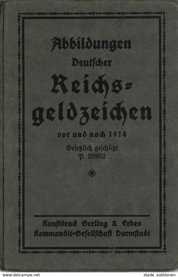 Geld Leporello Abbildungen Deutscher Reichsgeldzeichen Vor Und Nach 1914 I-II Argent - Sonstige & Ohne Zuordnung