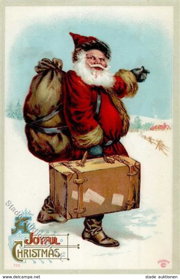 WEIHNACHTSMANN - Prägelitho I - Santa Claus