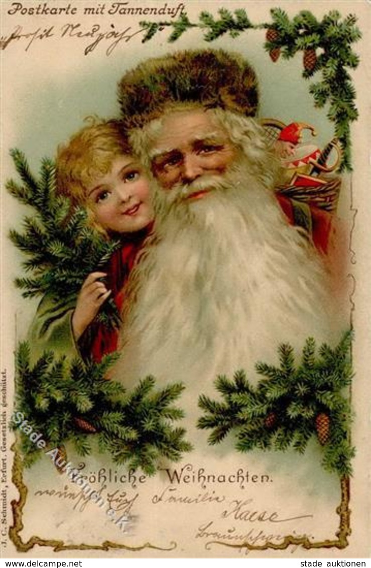 Weihnachtsmann Kind  1902 I-II Pere Noel - Santa Claus