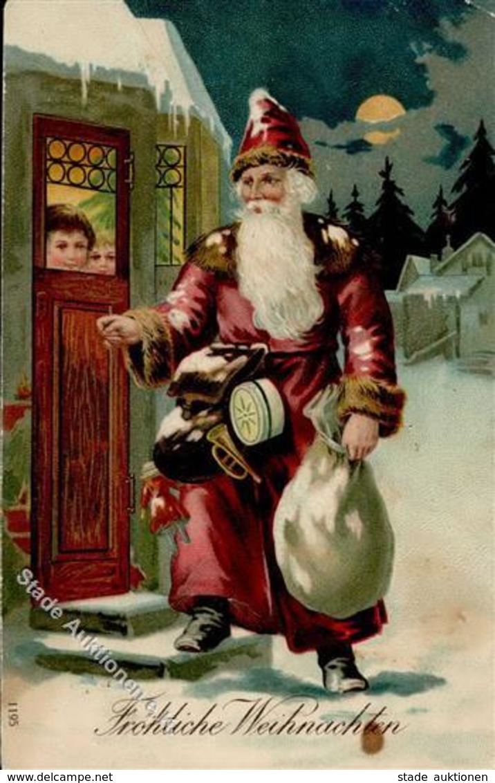 Weihnachtsmann Kinder Spielzeug  Prägedruck 1903 I-II Pere Noel Jouet - Santa Claus