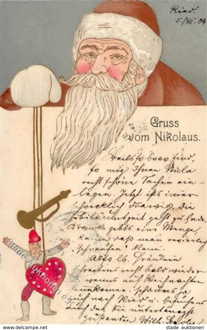 Nikolaus Spielzeug 1904 I-II Jouet Pere Noel - Sonstige & Ohne Zuordnung