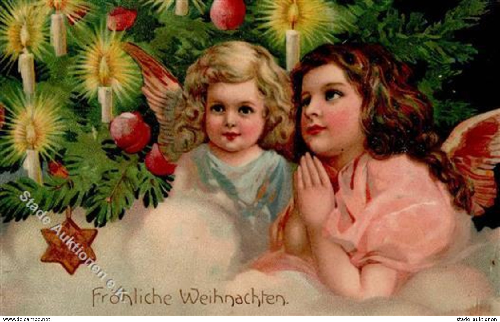 Engel Weihnachten  Prägedruck I-II Noel Ange - Sonstige & Ohne Zuordnung