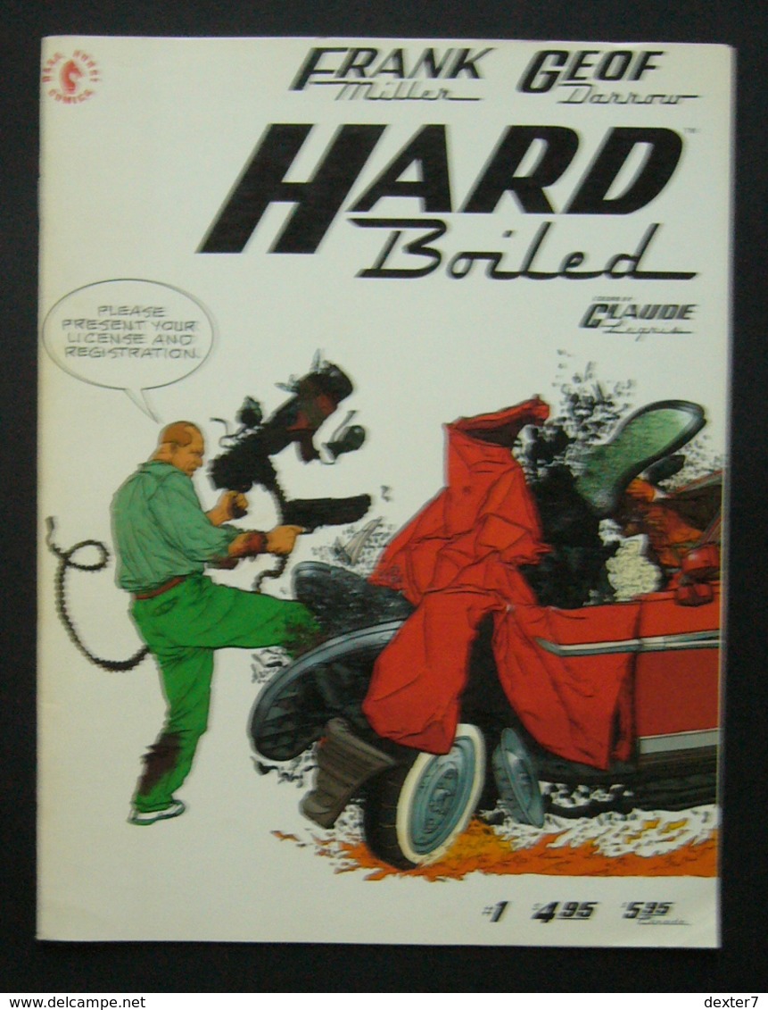 Hard Boiled 1 Frank Miller - English, First Edition 1990 Dark Horse - Altri Editori