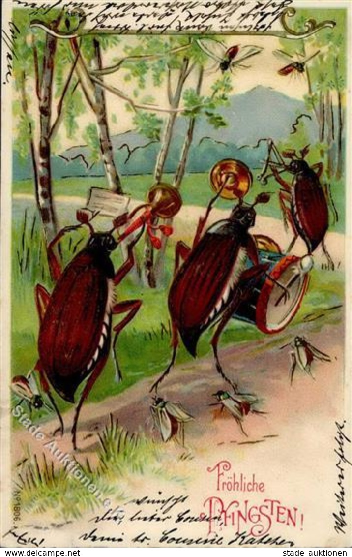MAIKÄFER - Prägelitho (1806) I-II - Insekten