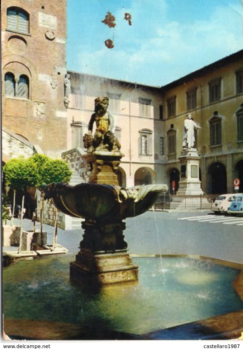 PRATO - Fontana Dal Bacchino (Tacca) E Monumento A F. Datini - Prato