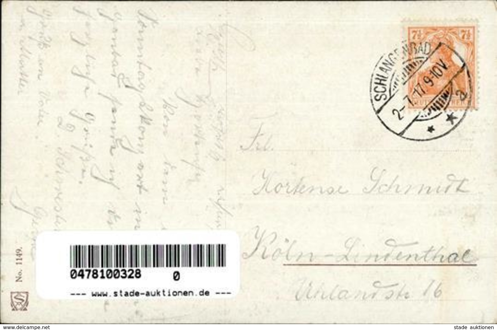 Dackel Personifiziert Malweib Sign. Schröpler, L. 1917 I-II - Dogs
