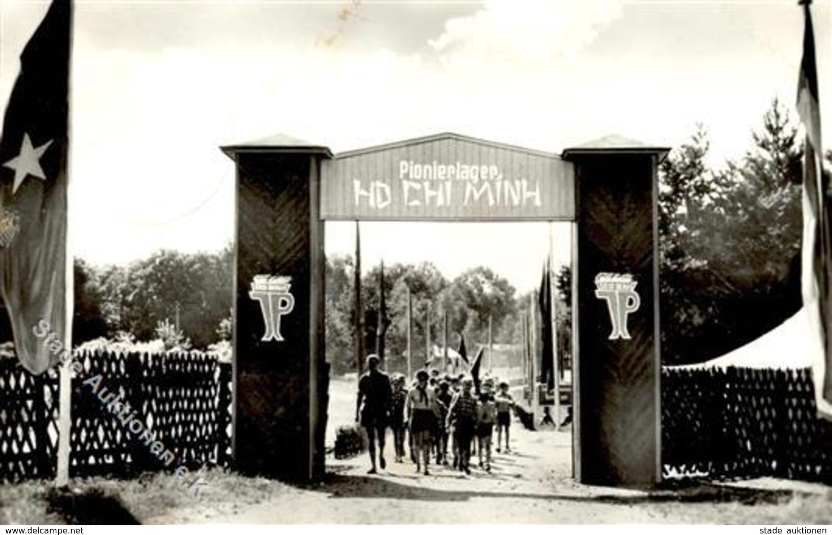 Jugendbewegung Kuhlmühle (O1951) Pionierlager Ho Chi Minh Foto AK I-II (fleckig) - Ohne Zuordnung