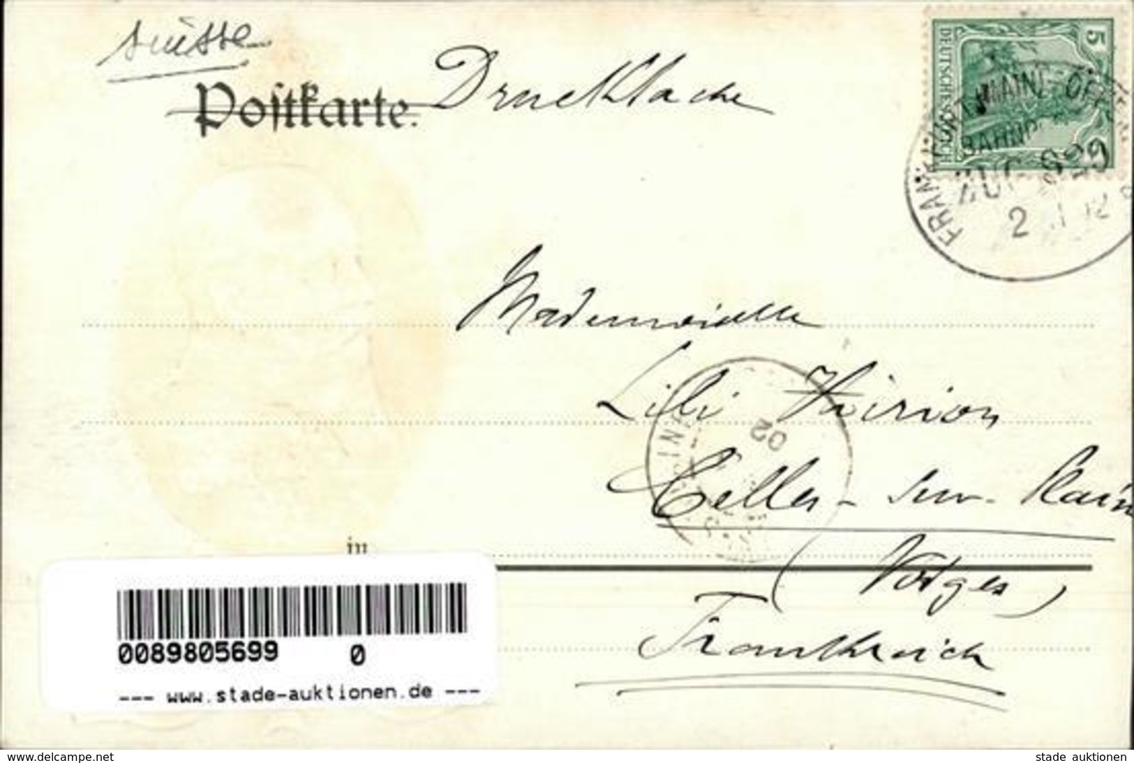 Adel Baden Großherzog Friedrich Lithographie 1912 II (beschnitten) - Königshäuser