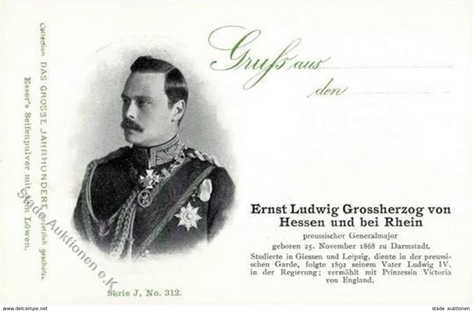 Adel Hessen Grossherzog Ernst Ludwig I-II - Familias Reales