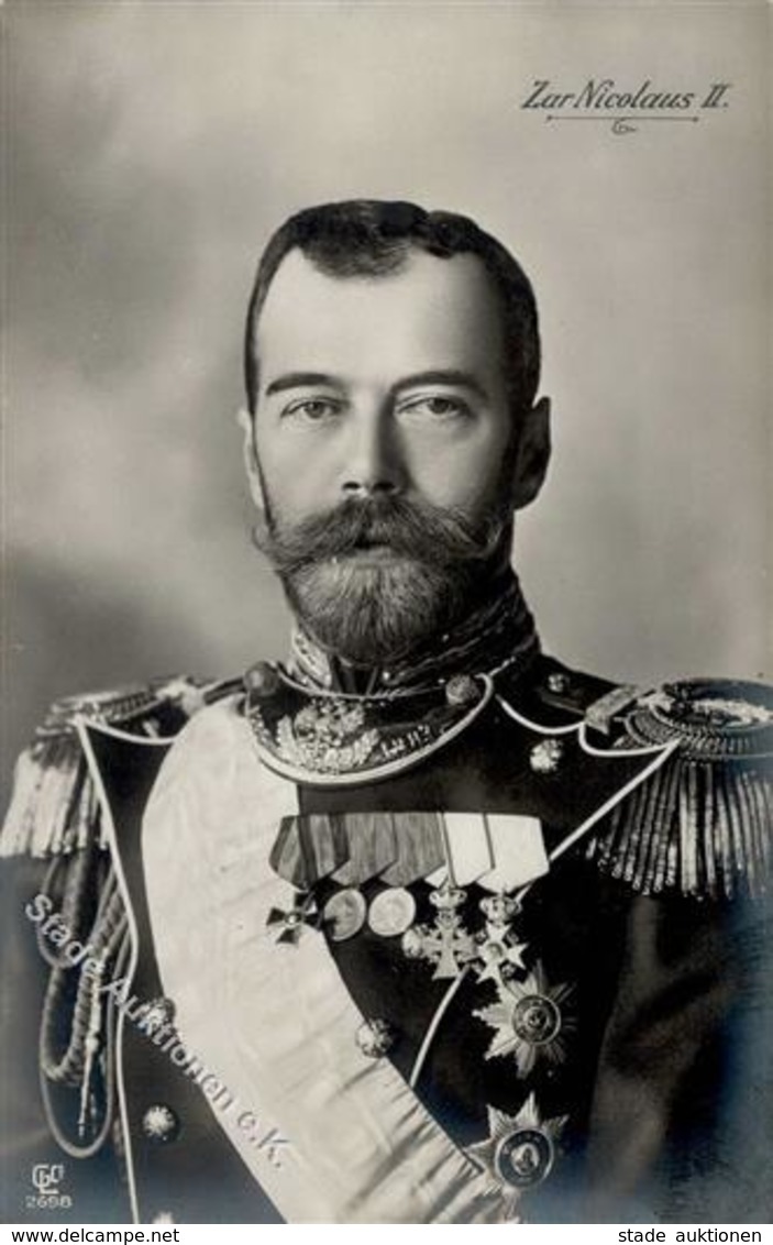 Adel Russland Zar Nikolas II. Foto AK I-II - Royal Families