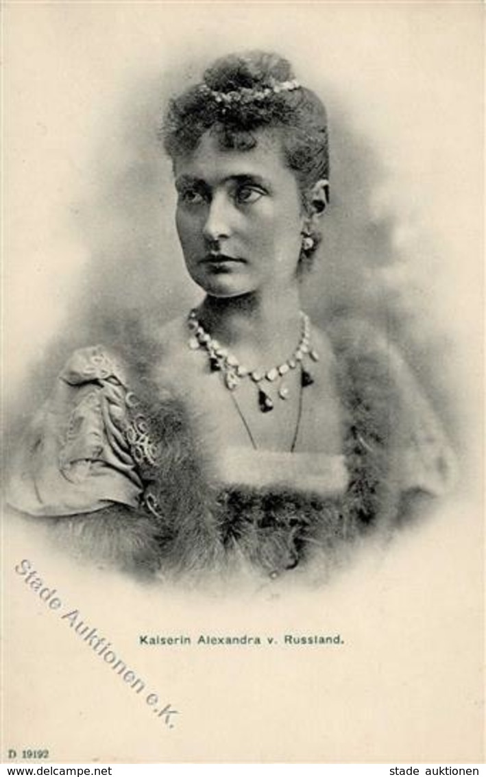 Adel Russland Zarin Alexandra Fjodorowna I-II - Königshäuser
