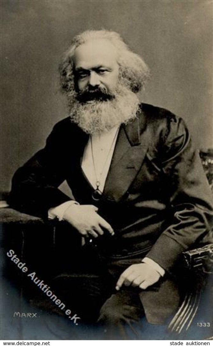 Politik Karl Marx Foto AK I-II - Ereignisse