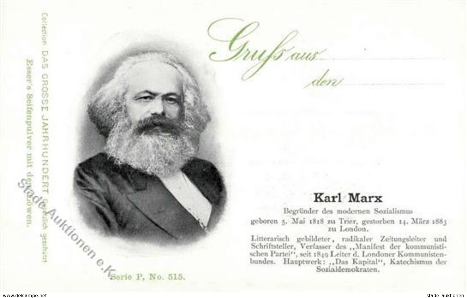 Politik Marx, Karl I-II - Ereignisse
