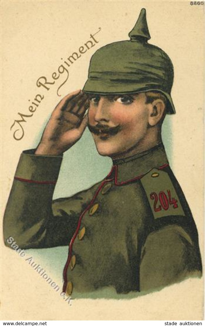 Regiment Berlin Mitte (1000) Nr. 204 Reserve Infant. Regt. 1915 I-II - Regimente
