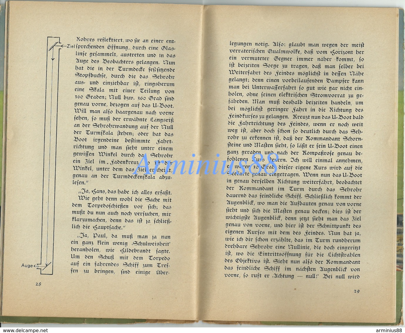 "Was jeder vom deutschen U-BOOT wissen muß" von Korvettenkapitän (Ing.) Max BARTSCH - Wilhelm Limpert Verlag, 1941