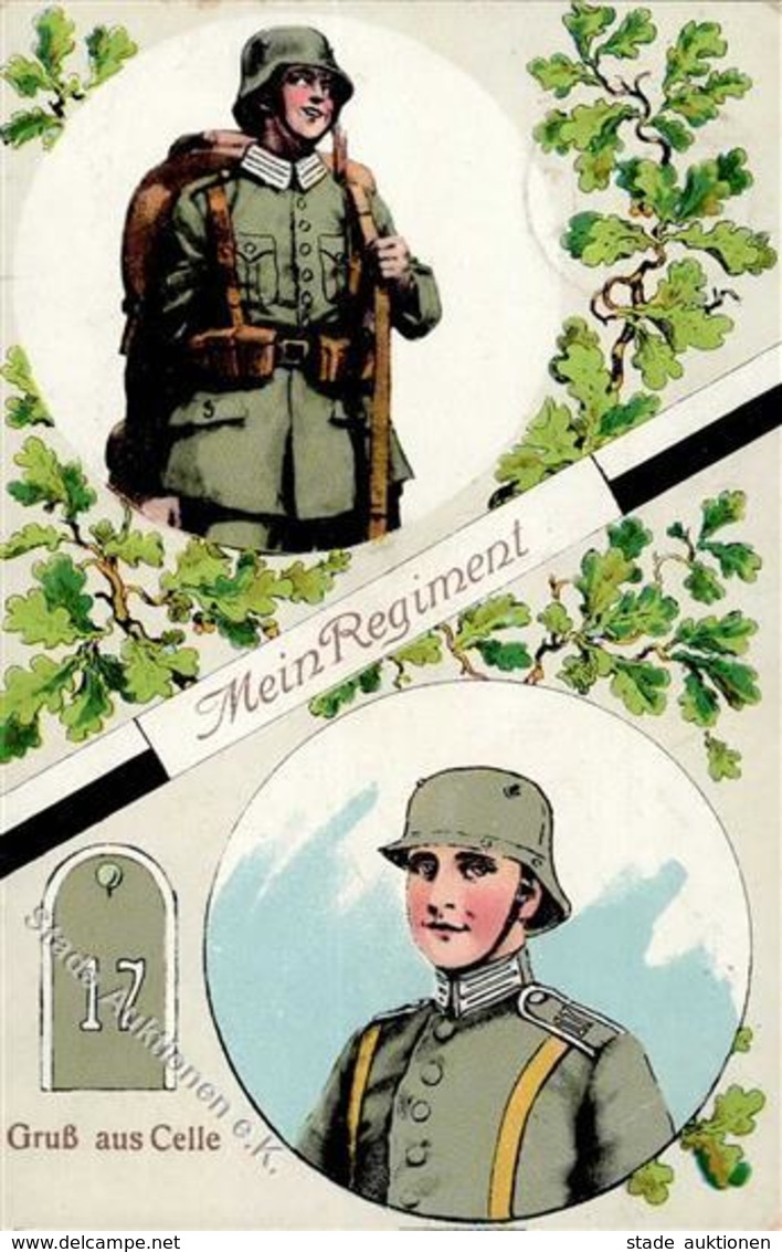 Regiment Celle (3100) Nr. 17 Infant. Regt. I-II - Regimente