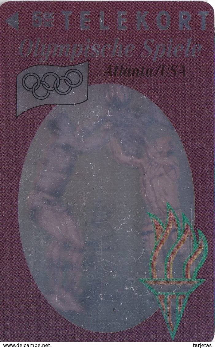 TARJETA DE DINAMARCA DE LAS OLIMPIADAS DE TIRADA 11000 (SHIP) (OLYMPISCHE SPIELE) BALONCESTO - BASKET - Dinamarca