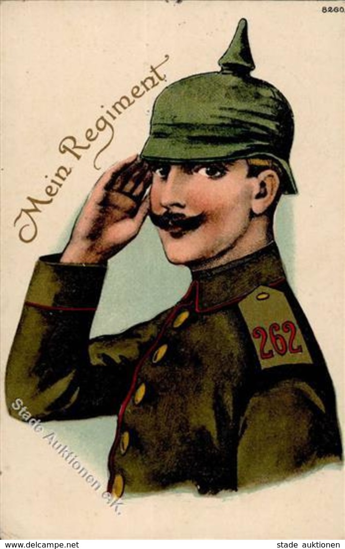 Regiment Döberitz (O1831) Nr. 262 Reserve Infant. Regt. 1916 I-II - Reggimenti