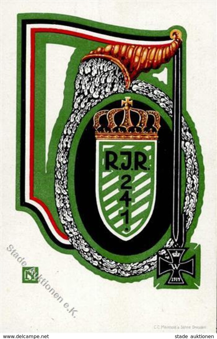 Regiment Dresden (O8000) Nr. 241 Reserve Infant. Regt. I-II - Regimente