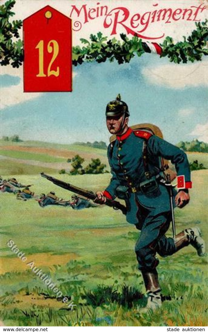 Regiment Frankfurt (O1200) Nr. 12 Gren. Regt. 1911 I-II - Regimente
