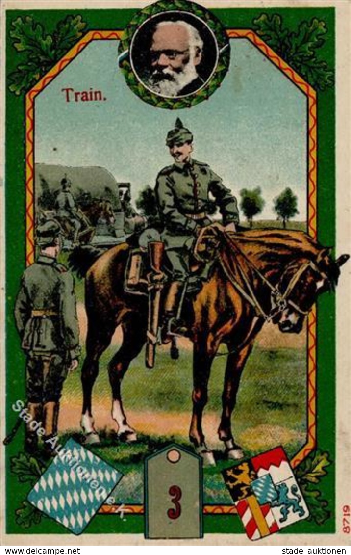 Regiment Fürth (8510) Nr. 3 Train 1918 I-II - Regimientos