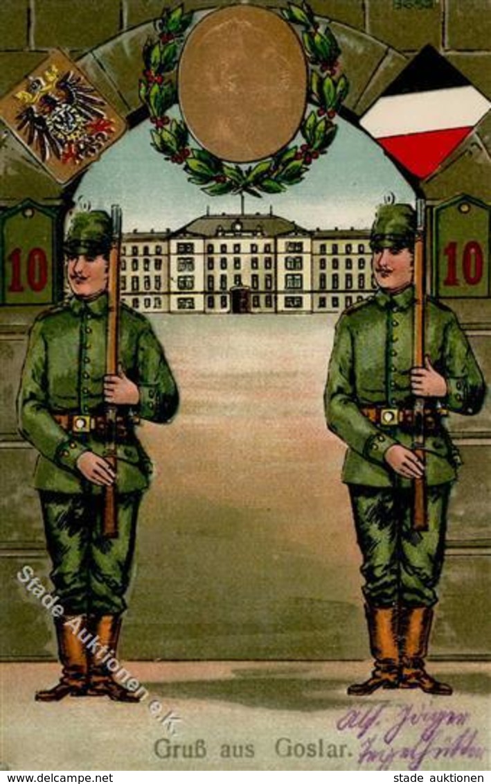 Regiment Goslar (3380) Nr.10 Jäger 1916 I-II - Regimente