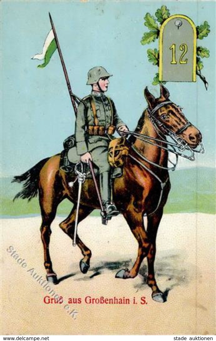 Regiment Großenhain (O8280) Nr.12 Feld-Artillerie Regt. I-II - Regimente