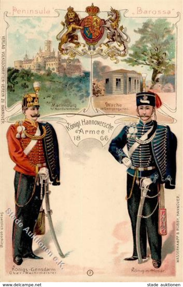 Regiment Königl. Hannoversche Armee I-II - Regimente