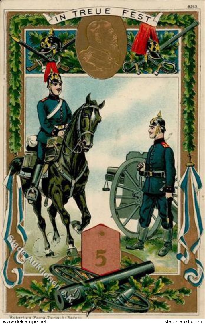 Regiment Landau (6740) Nr. 5 Feld-Artillerie Regt. 1911 I-II - Regimente