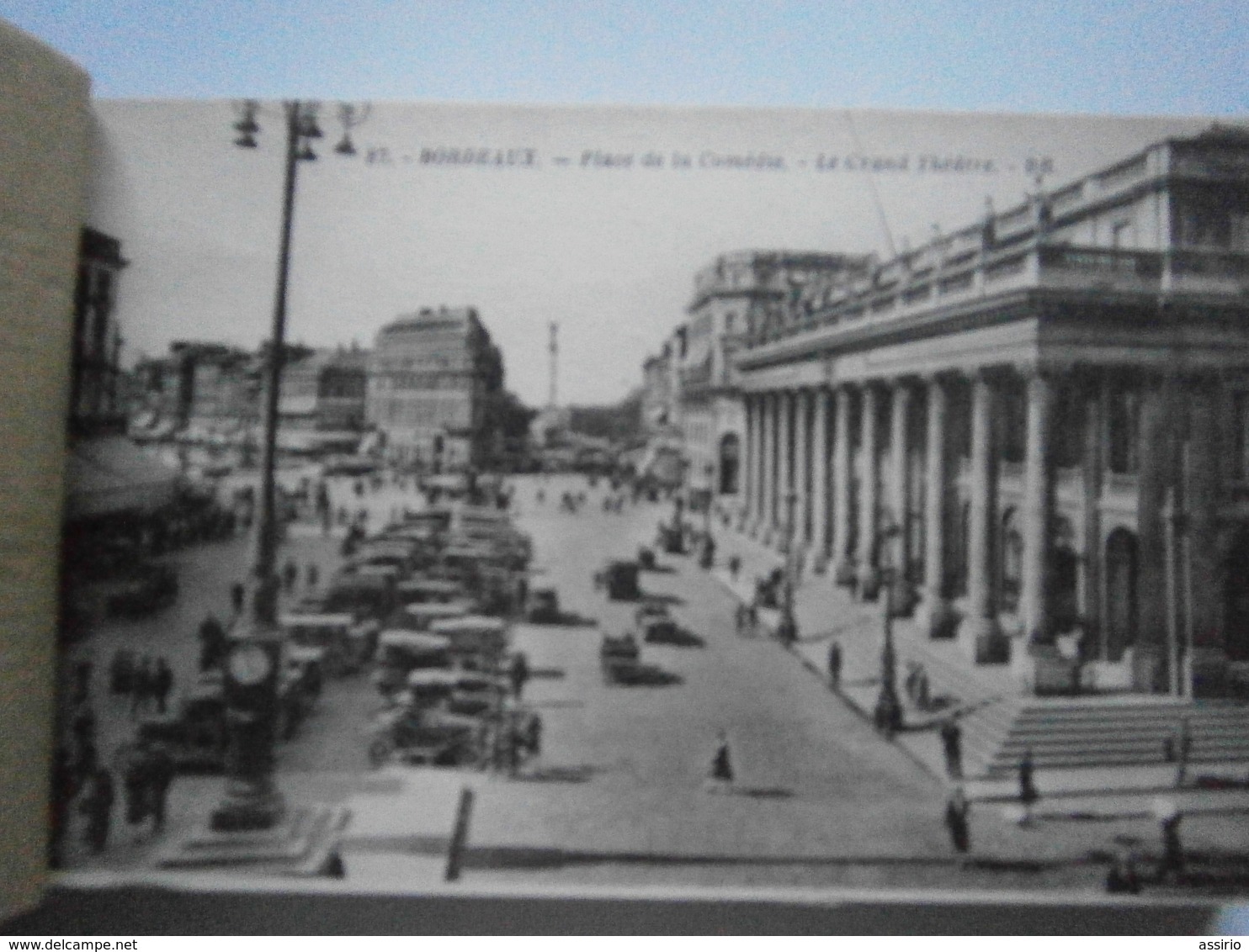 Portugal -Francia -Bordeaux -livro com 24 postais -viagem a frança 25 -8 -1928