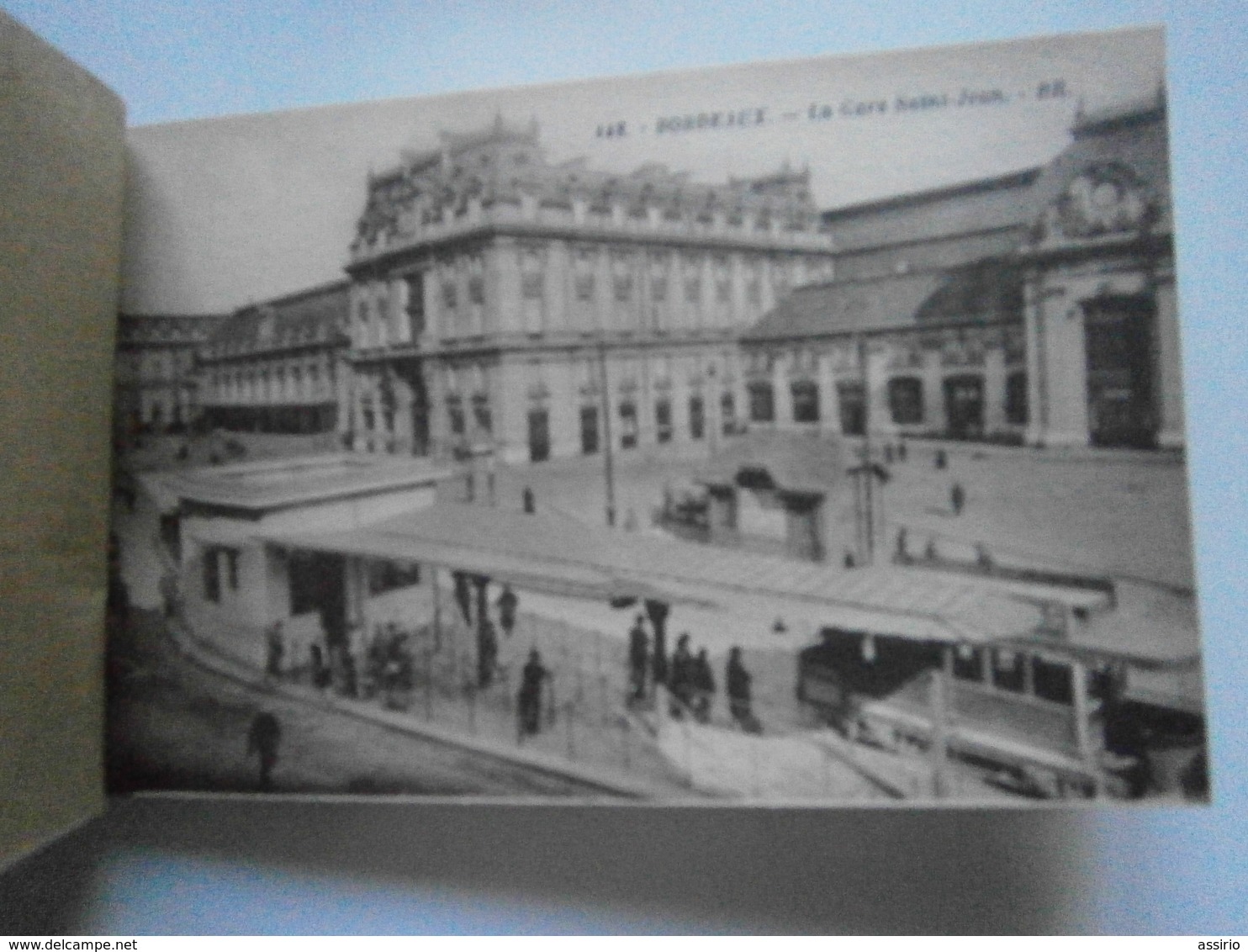 Portugal -Francia -Bordeaux -livro com 24 postais -viagem a frança 25 -8 -1928