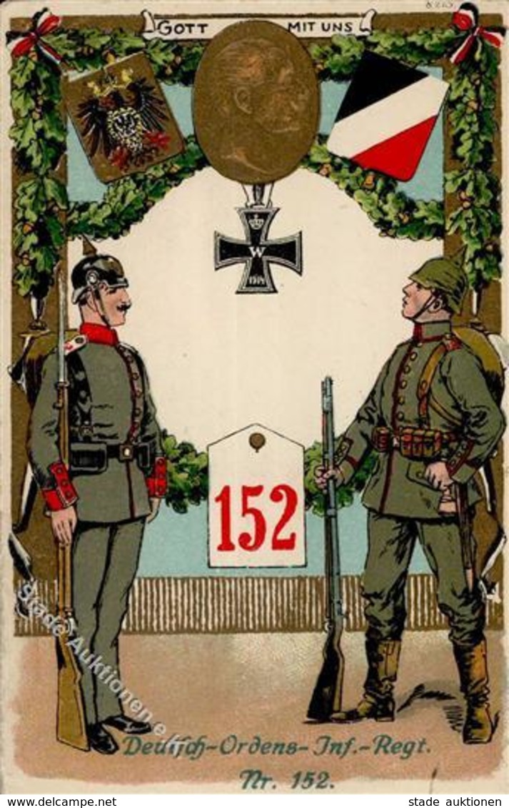 Regiment Magdeburg (O3000) Nr. 152 Infant. Regt. 1917 I-II - Regimente