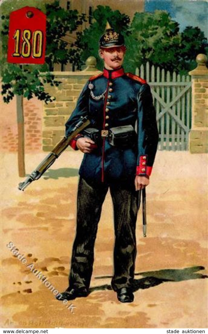 Regiment Tübingen (7400) Nr. 180 Infant. Regt. 1910 I-II - Regimente