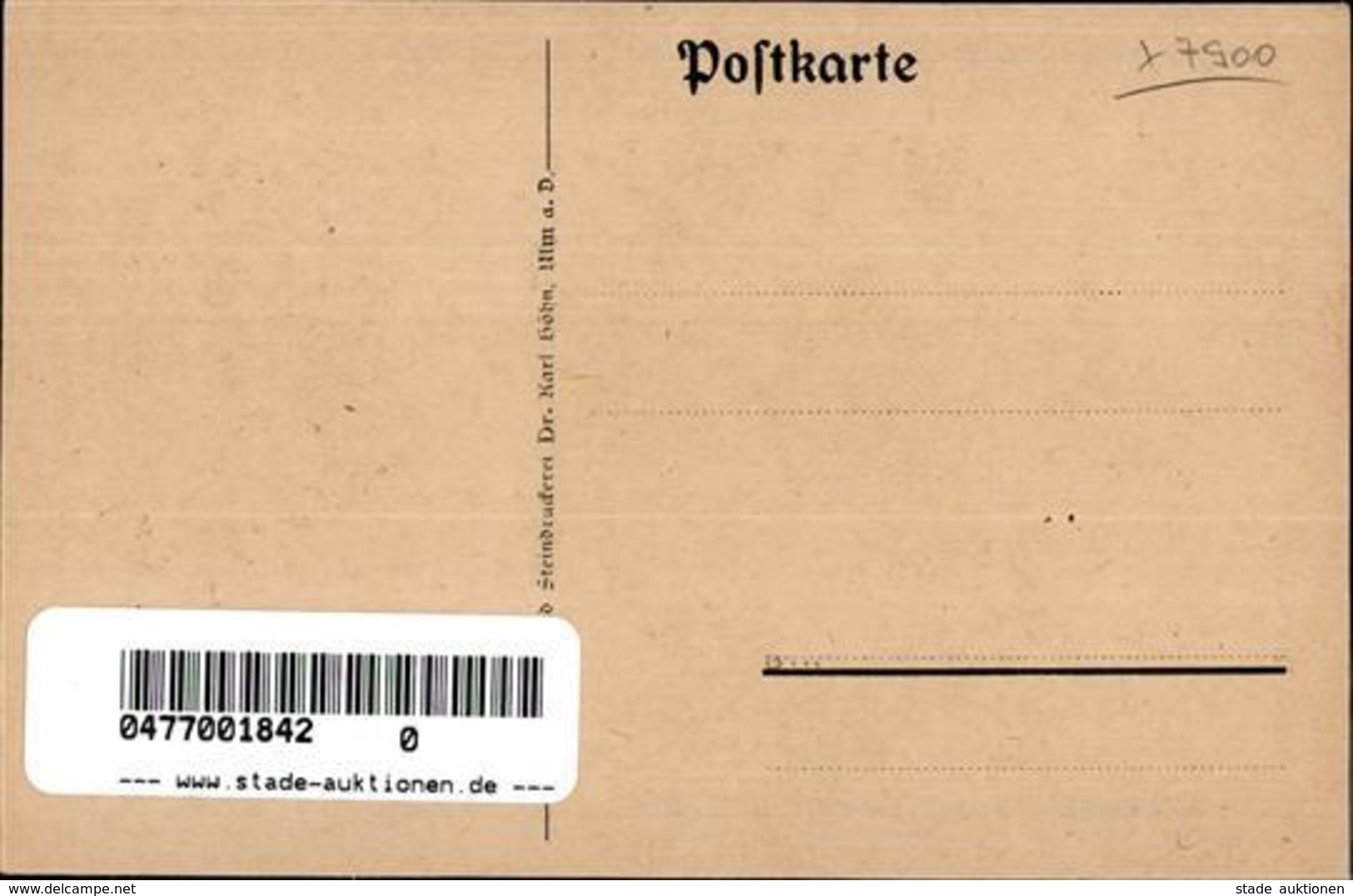 Regiment Ulm (7900) Bayr. Schützen Korps Oberst V. Epp I-II - Regimente